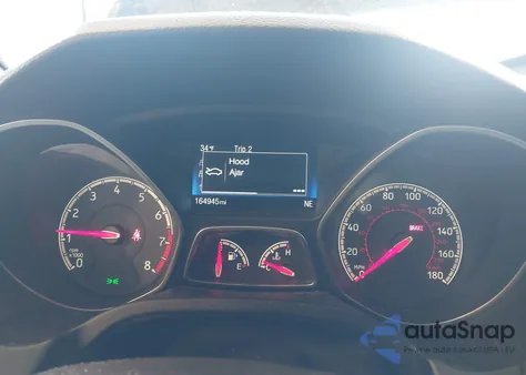 2017 Ford Focus St из США, поврежденный, VIN 1FADP3L98HL281246